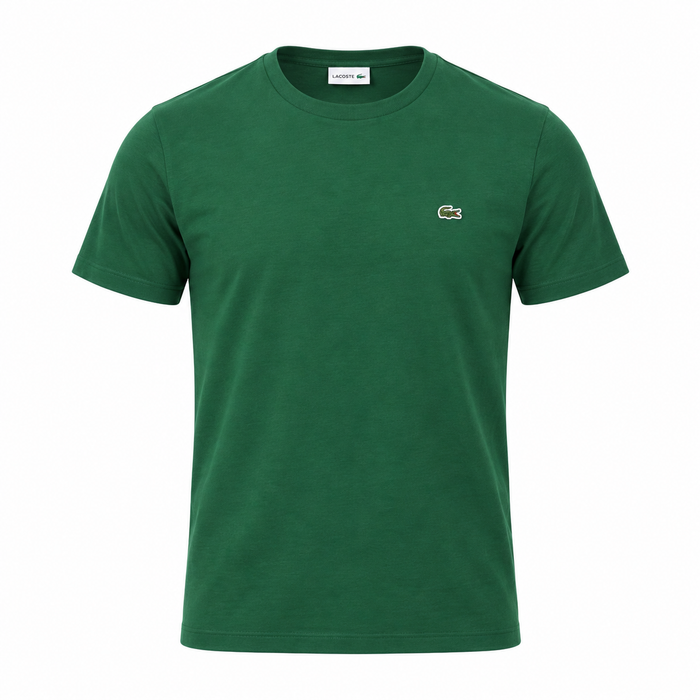 Lacoste Cotton Pima Crew Neck T-Shirt Pine Green