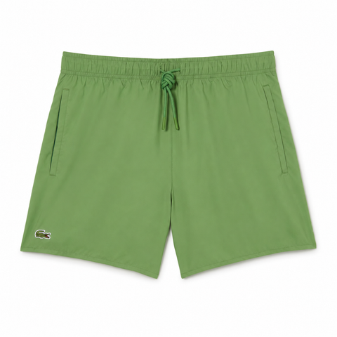 Lacoste Quick-Dry Swim Shorts Lettuce Green