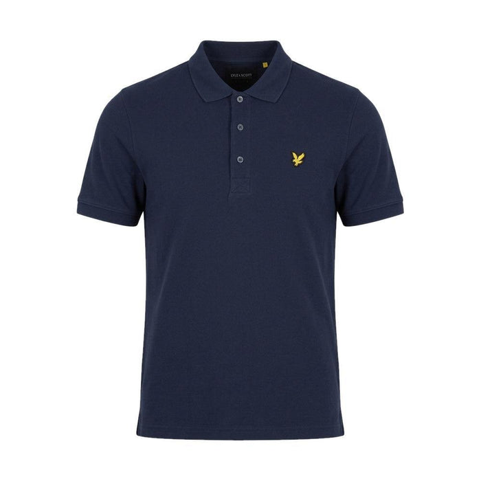 Lyle & Scott Plain Polo Shirt Dark Navy
