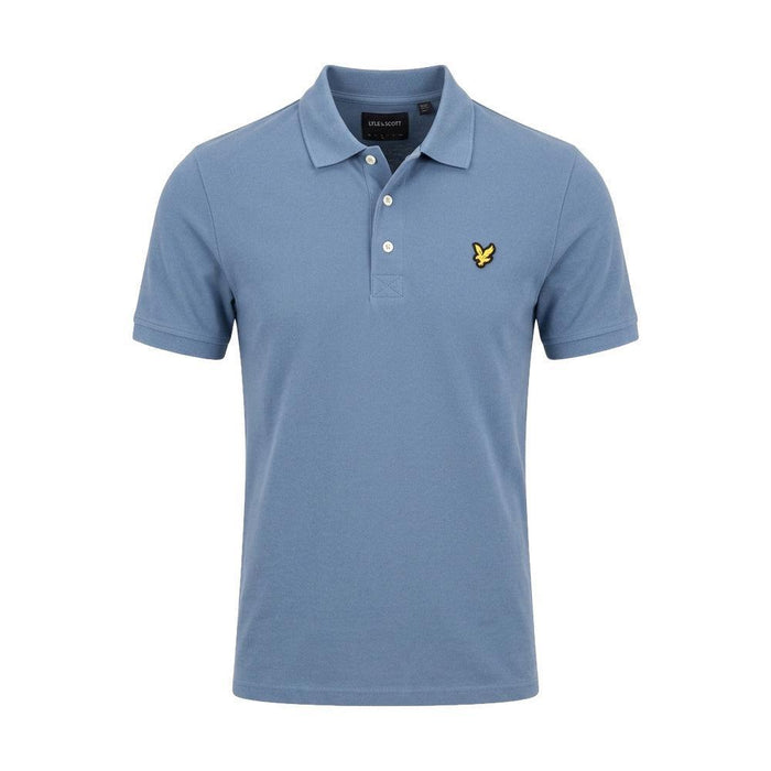Lyle & Scott Plain Polo Shirt Power Blue