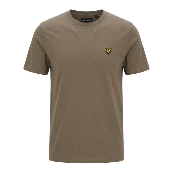 Lyle & Scott Plain T-Shirt Khaki Ash