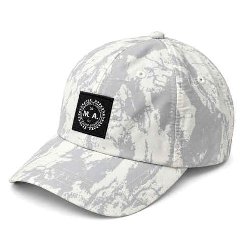 Marshall Artist Camo Nylon Ripstop Cap White Camo