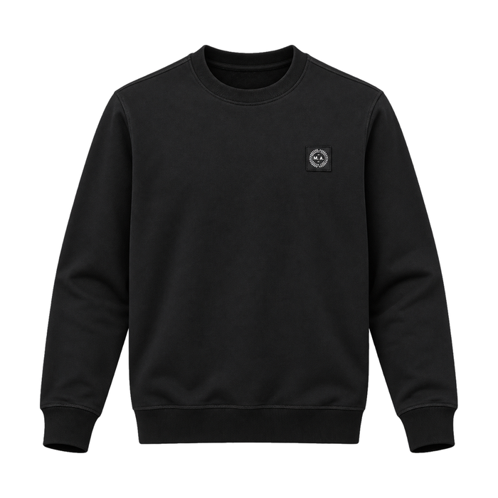 Marshall Artist Marchio Crew Sweatshirt Black