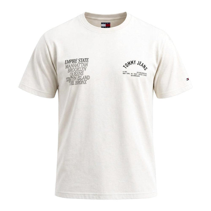 Tommy Jeans Graphic Boroughs T-Shirt Ecru
