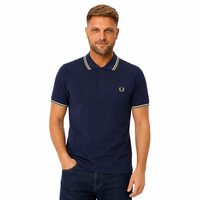 Fred Perry Dusky Blue & French Navy: Shop the New-Season Edits
