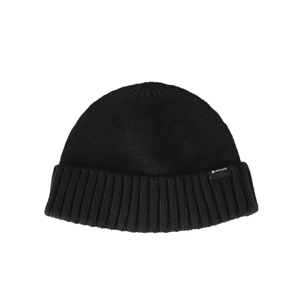 Snow Peak New Standard Knit Cap Knitted Beanie Hat Black