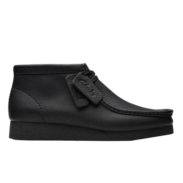 Clarks Originals Wallabee Evo Leather Boots Black