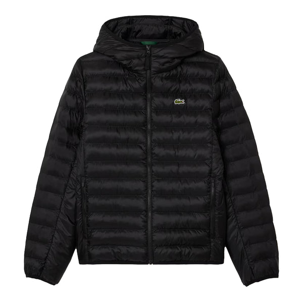 Lacoste Quilted Puffer Jacket Black