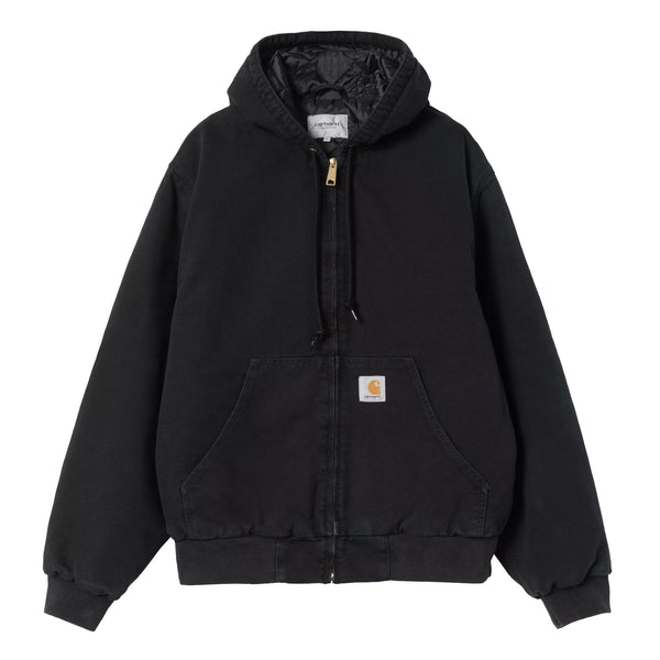 Carhartt WIP OG Active Jacket Black Stone Canvas