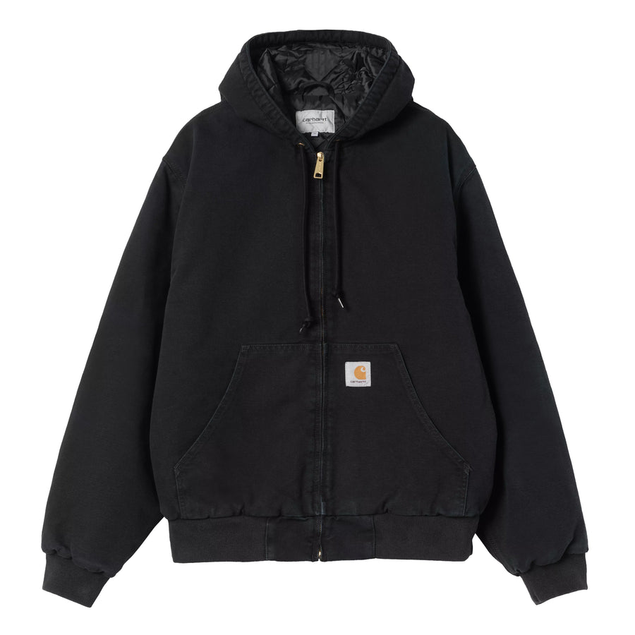 Carhartt WIP OG Active Jacket Black Stone Canvas
