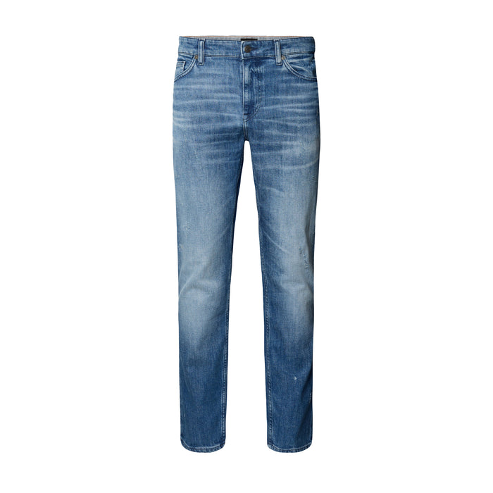 BOSS Delaware Bo Slim fit Stretch Denim Jeans Bright Blue