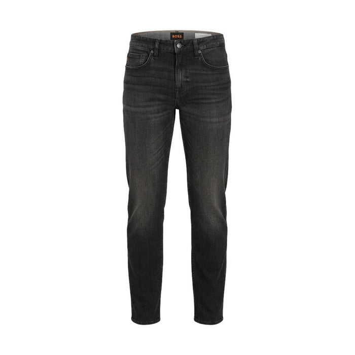 BOSS Delaware Slim Fit Stretch Jeans Black