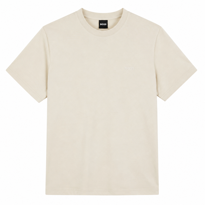 BOSS Pique Taddy T-Shirt Light Beige