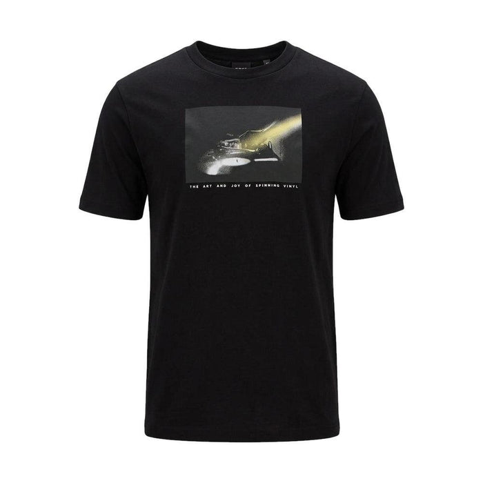 BOSS Te DJ Graphic T-Shirt Black