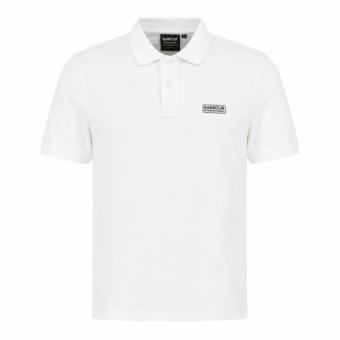 Barbour International Essential Polo Shirt White