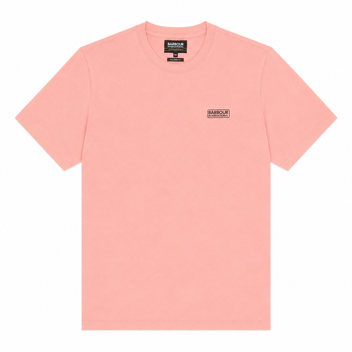 Barbour International Small Logo T-Shirt Burnt Coral