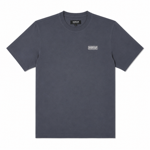 Barbour International Small Logo T-Shirt Storm Grey