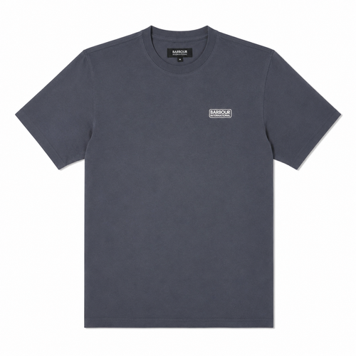 Barbour International Small Logo T-Shirt Storm Grey