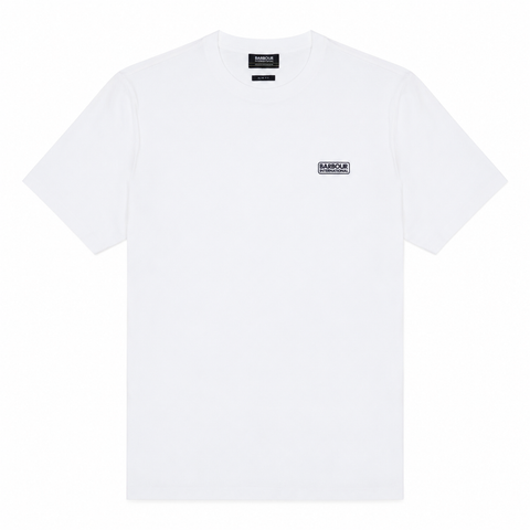Barbour International Small Logo T-Shirt White/Black