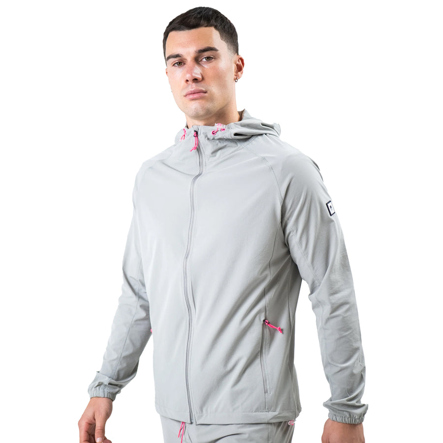 REFLECT Woven Capsule Track Top Jacket Grey