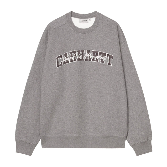 Carhartt WIP Big School Sweatshirt Dark Grey Heather