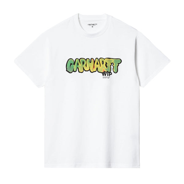 Carhartt WIP Drip T-Shirt White-SPIRALSEVEN DESIGNER MENSWEAR UK