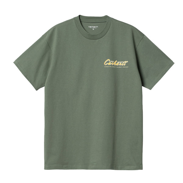 Carhartt WIP Green Grass T-Shirt Park-SPIRALSEVEN DESIGNER MENSWEAR UK
