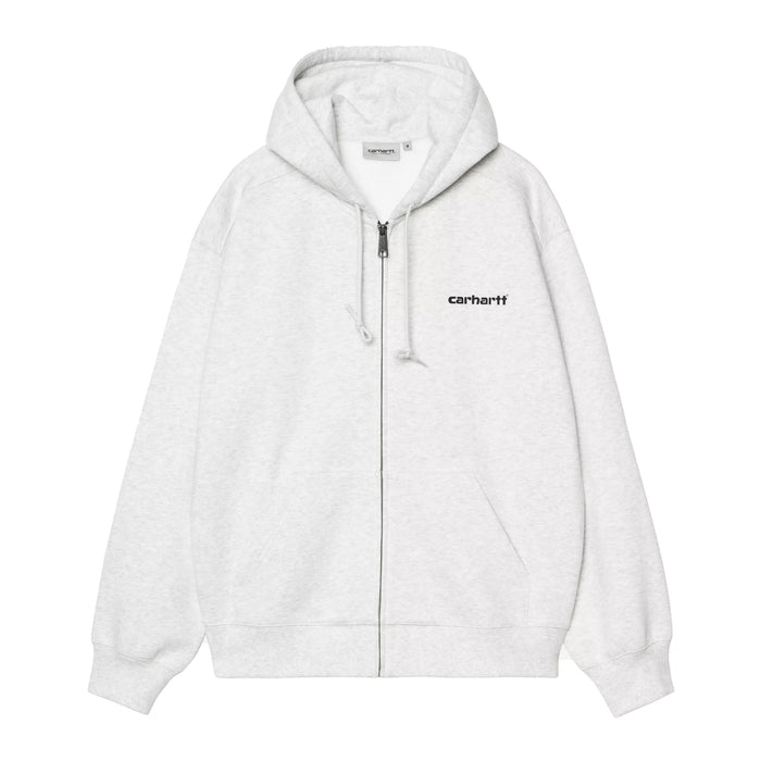 Carhartt WIP Hooded Archive Lines Sweatshirt Jacket Ash Heather