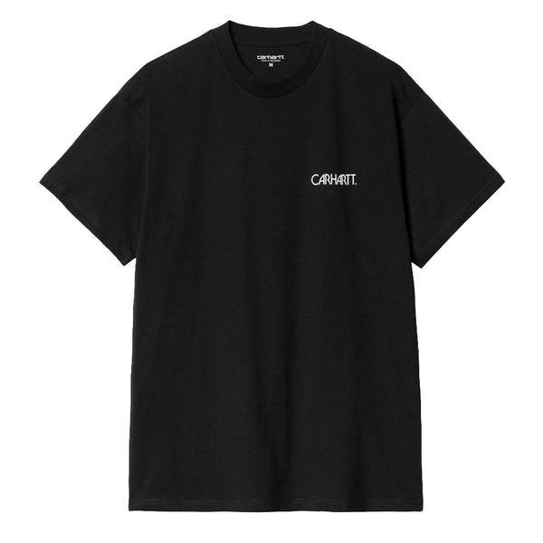 Carhartt WIP Soil T-Shirt - Black-SPIRALSEVEN DESIGNER MENSWEAR UK