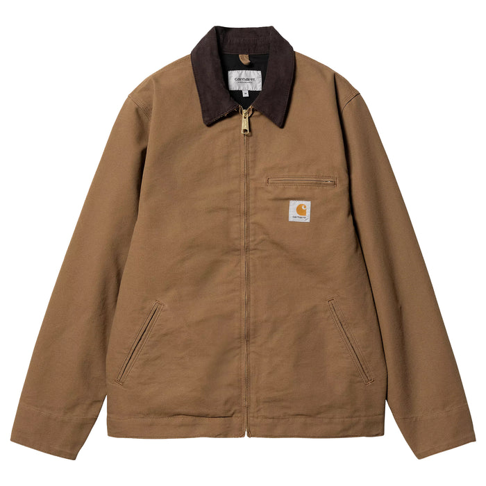 Carhartt WIP Summer Detroit Jacket Hamilton Brown/Tobacco Rinsed