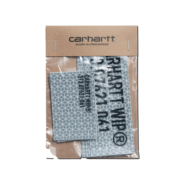Carhartt WIP Tour Sticker Bag (10 Pack) Reflective-One Size-SPIRALSEVEN DESIGNER MENSWEAR UK