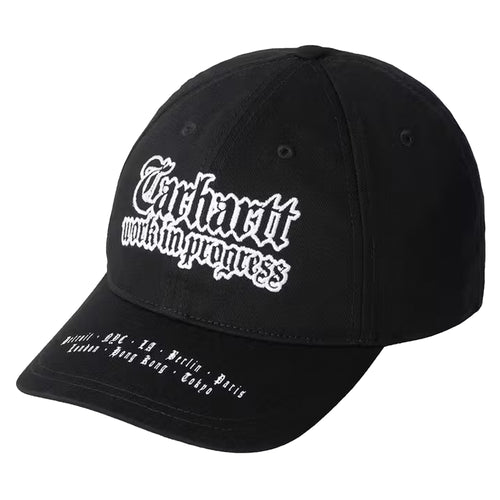 Carhartt WIP World Tour Cap Black/White