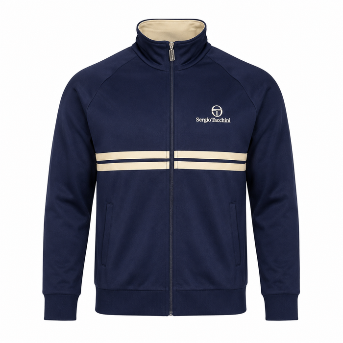Sergio Tacchini Dallas Track Top Jacket Maritime Blue/Peyote