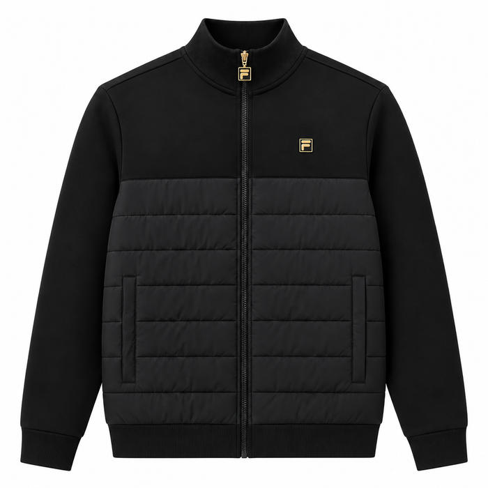 Fila Gold Oroza Padded Layer Jacket Black
