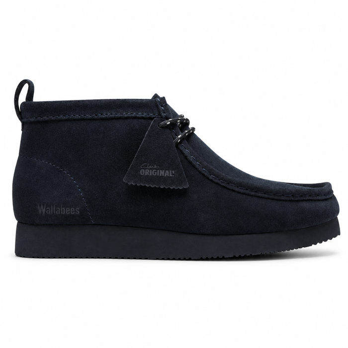 Clarks Originals Wallabee Lite Boots Ink Suede