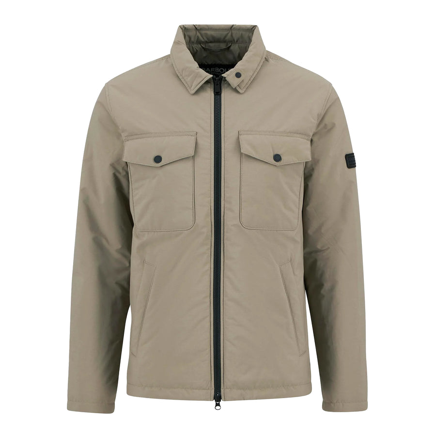 Barbour International Distill Quilted Jacket Brindle