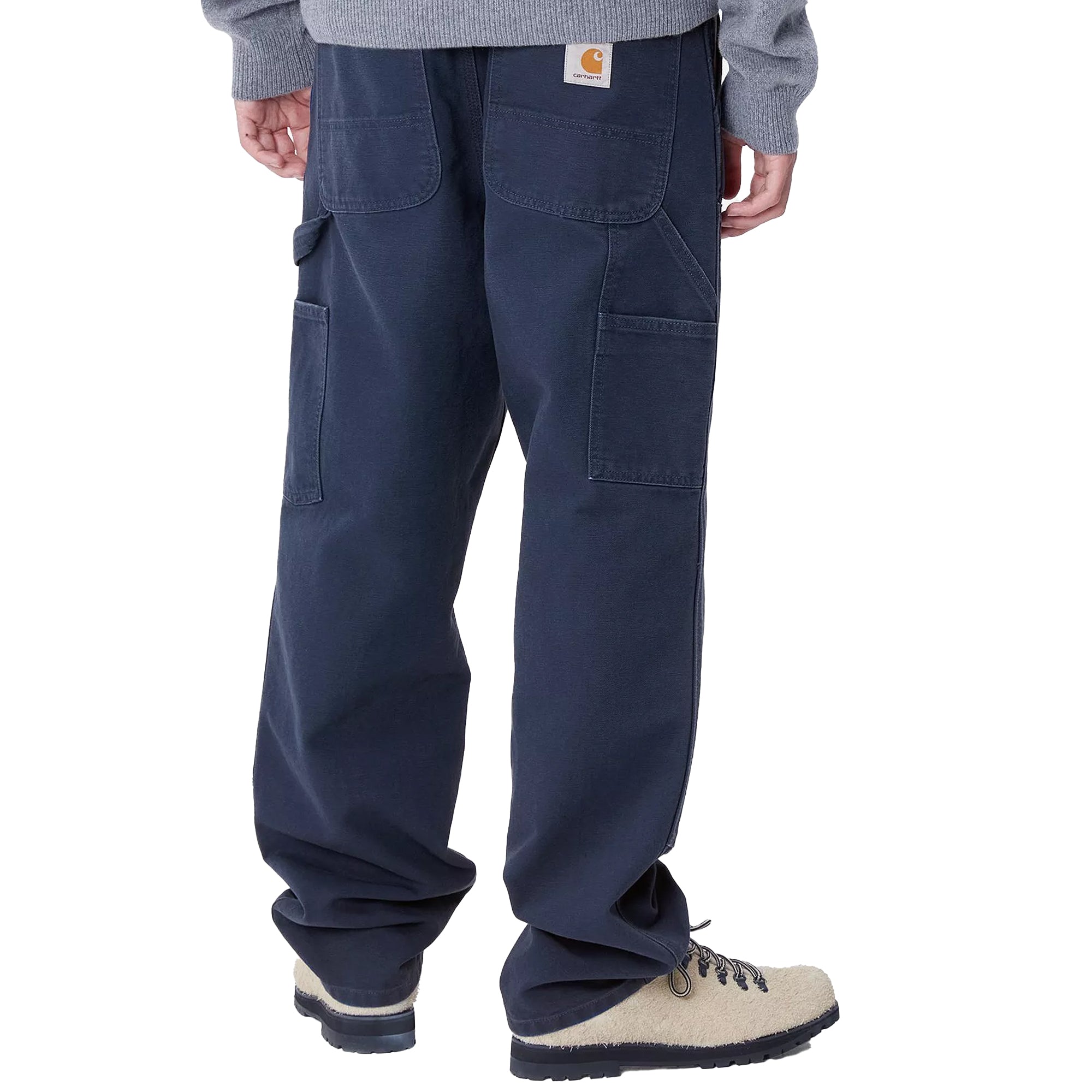 Carhartt WIP Double Knee Pant Air Force Blue Aged Canvas