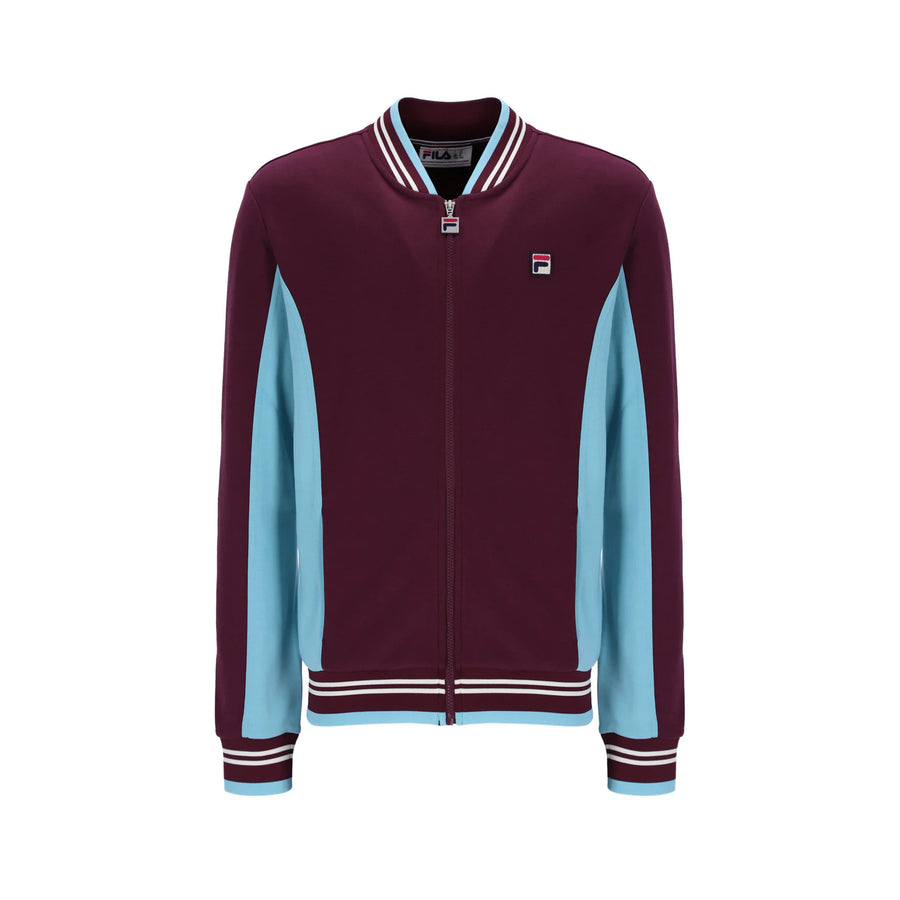 Fila Settanta Baseball Track Top Jacket Fig/Milky Blue/Gardenia