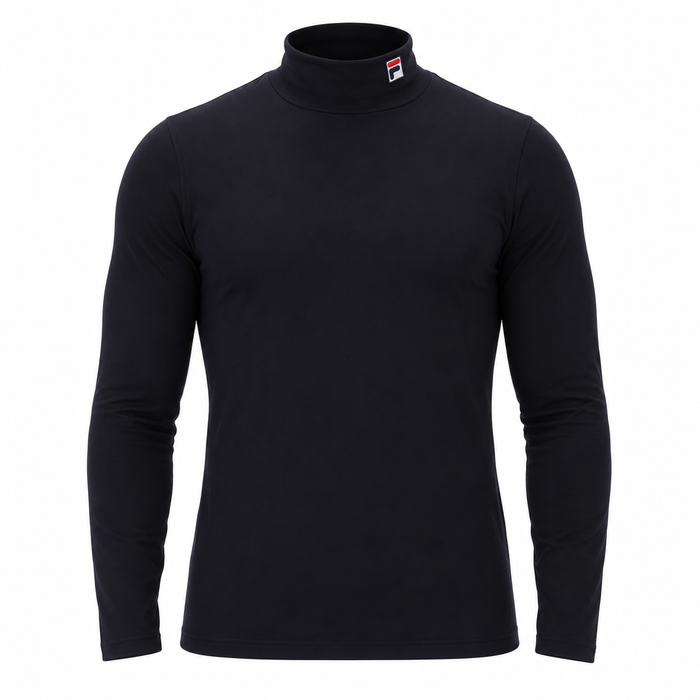 Fila 19th Classic Roll Neck T-Shirt Black
