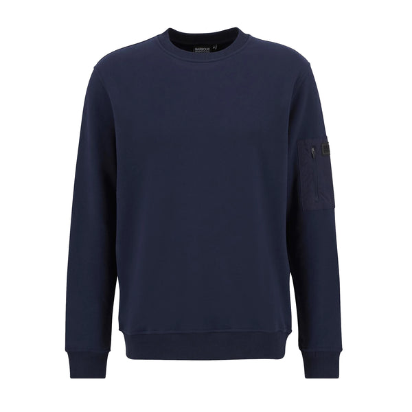 Barbour International Grip Crew Neck Sweatshirt Navy