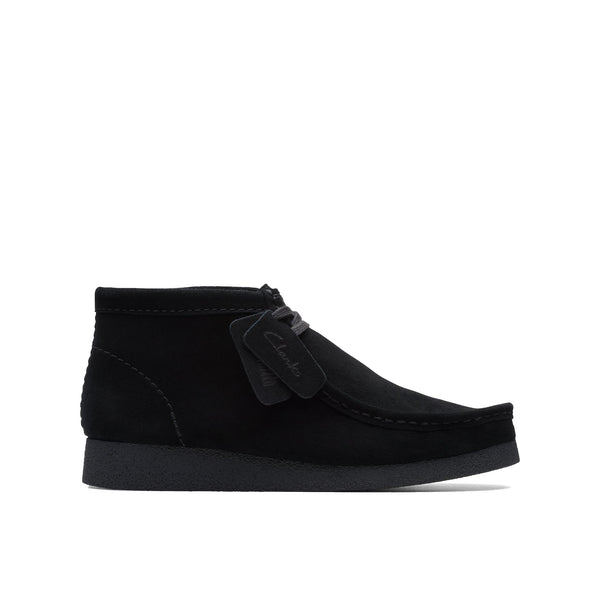 Clarks Originals Wallabee Evo Suede Boots Black