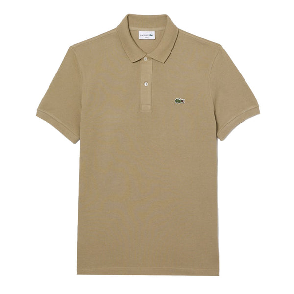 Lacoste Classic Fit Polo Shirt Beige-SPIRALSEVEN DESIGNER MENSWEAR UK