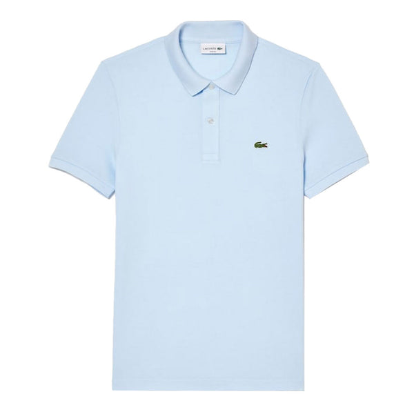Lacoste Classic Fit Polo Shirt Light Blue-SPIRALSEVEN DESIGNER MENSWEAR UK