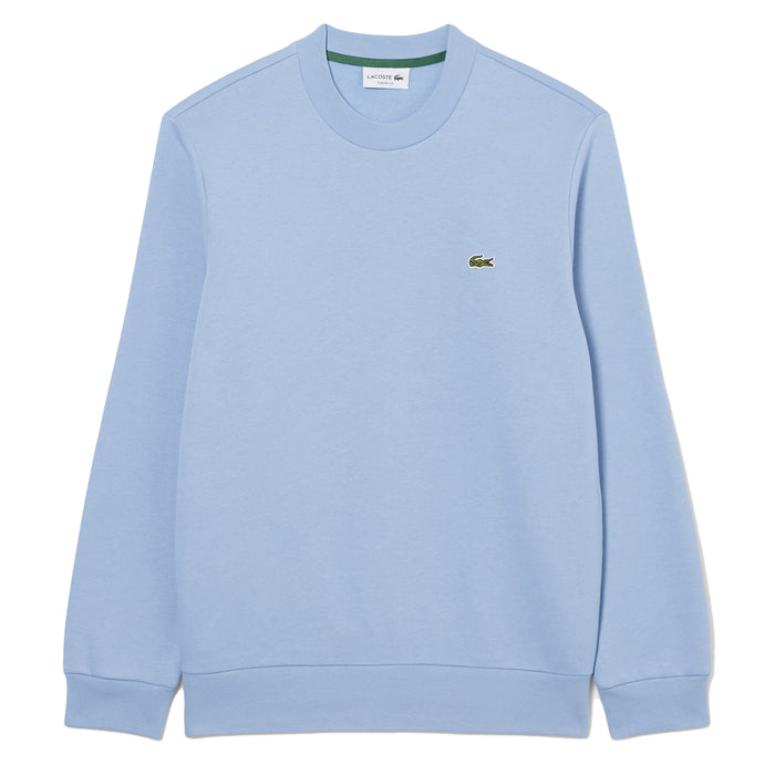 Lacoste Fleece Crew Sweatshirt Light Blue