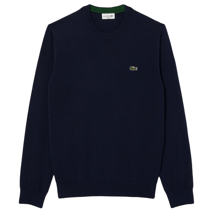 Lacoste Fleece Crew Sweatshirt Midnight Blue