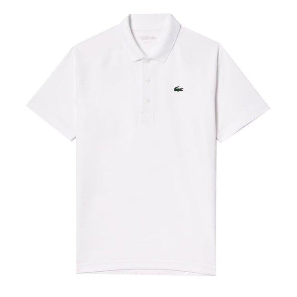 Lacoste Sport Rip Resistant Polo Shirt White-SPIRALSEVEN DESIGNER MENSWEAR UK