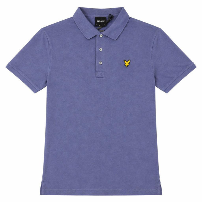 Lyle & Scott Plain Polo Shirt Rich Navy