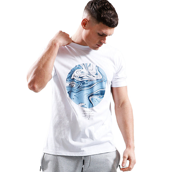 Marshall Artist AKWA Graphic T-Shirt - White-SPIRALSEVEN DESIGNER MENSWEAR UK
