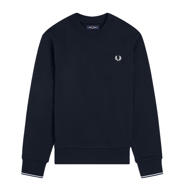 Fred Perry Crew Neck Sweatshirt Navy