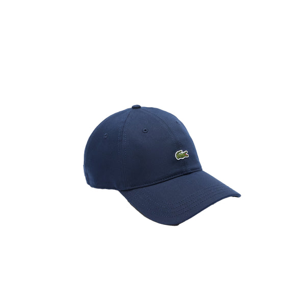 Lacoste Cotton Twill Centre Logo Baseball Cap Navy